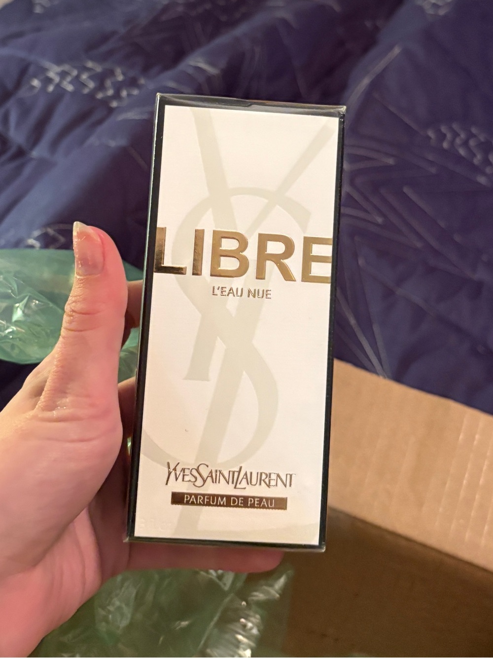 Yves Saint Laurent Libre L'Eau Nude - White and Gold Accents NWT